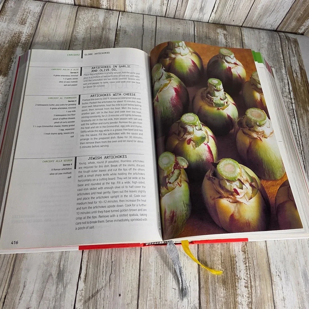 Silver Spoon Phaidon Hardcover Cookbook Authentic Italian Recipes 2005 Edition